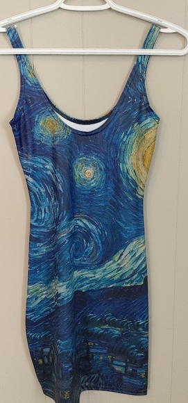NWOT Blackmilk Starry Night Dress - Picture 2 of 3